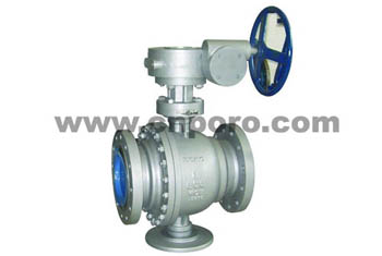 2-pc flanged ball valve